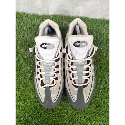 Nike Air Max 95 Gunsmoke Pink Foam Grey White Black Men Size 9.5