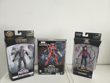3 HASBRO MARVEL LEGENDS FIGUREN BLACK PHANTER...
