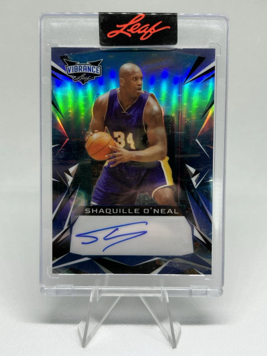 Shaquille O'Neal Autographed Basketball Trading Cards for sale | eBay