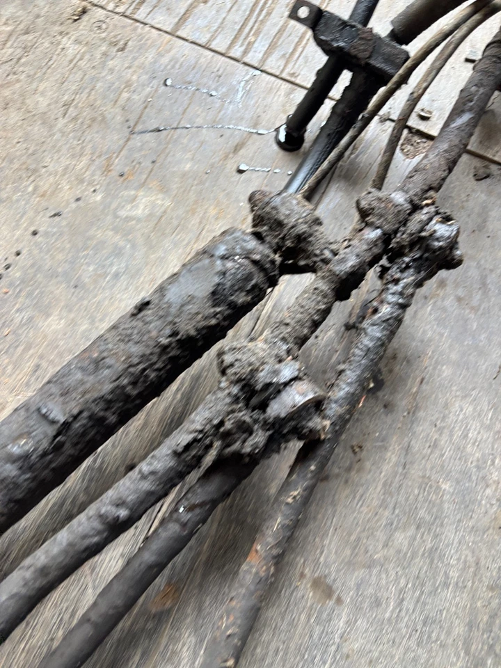 1958 1959 1960 58 59 60 Ford Thunderbird Galaxy dirección asistida Ram brazos acoplamiento Foto 4 de 4