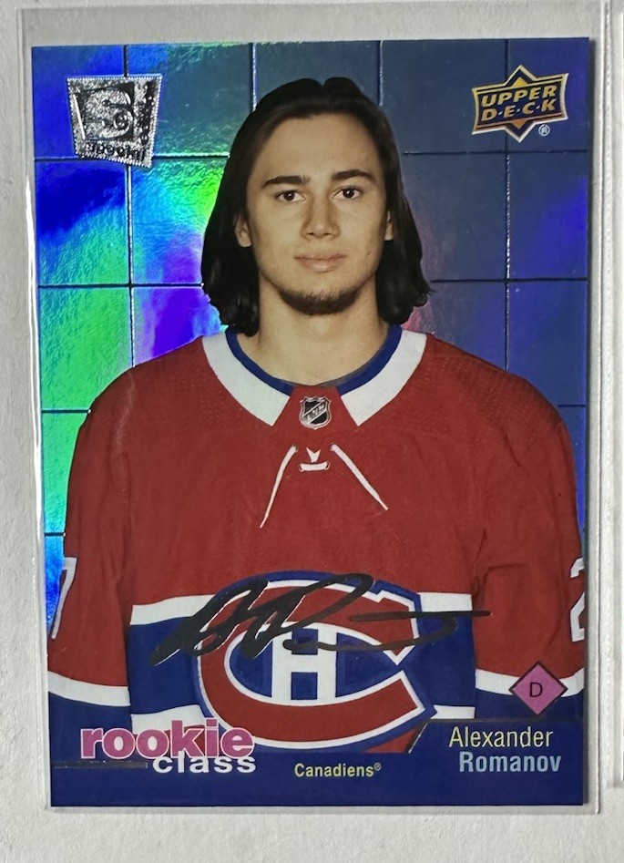 Alexander Romanov 2020-21 Upper Deck Rookie Class SE RC-18 New York Islanders