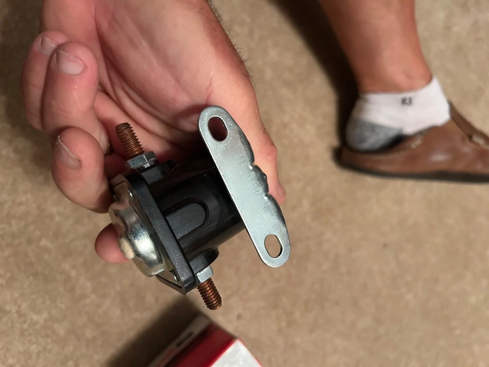 Nuevo de Lote Antiguo Ford 1956 1972 Solenoide de Arranque Fairlane Galaxie Mustang Cougar D2AF SW-3 Foto 4 de 4