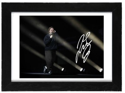 Lewis Capaldi Signed Autograph PHOTO Pre Print Music 6x4/A4/ Framed