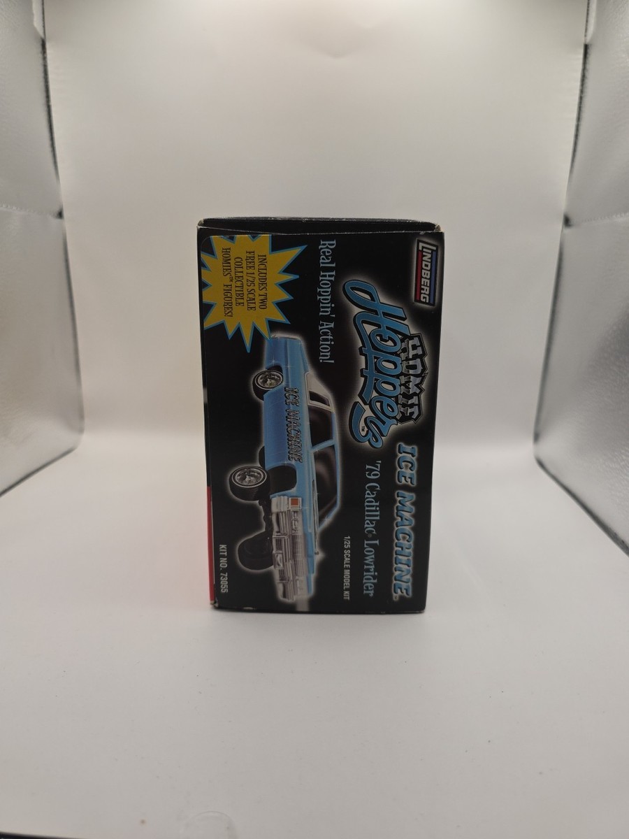 Lindberg Homie Hoppers Ice Machine '79 Cadillac Lowrider 1/25 Blue