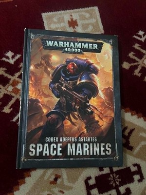 Warhammer 40,000 Codex Adeptus Astartes Space Marines 40K hardcover