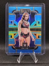 2024 WWE Panini Select Concourse Blue Prizm Cora Jade 220/249