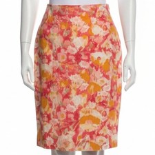 Talbots Skirt Women's Size 8 Business Casual Floral Print skirt