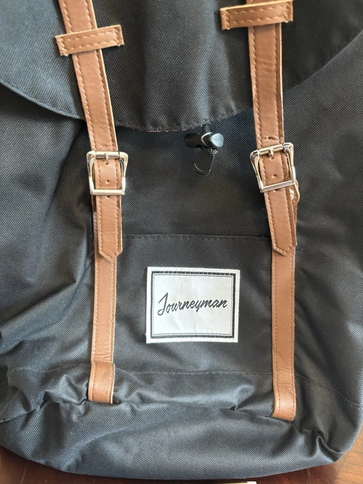 Herschel Supply Co  Retreat Canvas Laptop Backpack, Black - Image 3 of 4