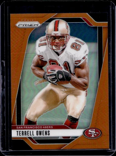 2024 Panini Prizm Terrell Owens Orange #153/249