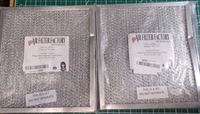 4 Pack Range Hood Grease Filter Filters 8-3/4" X 9-1/2" X 3/8"