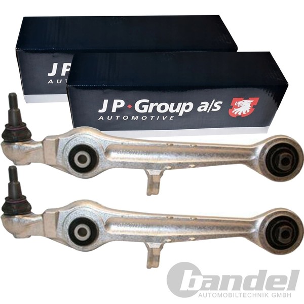 2X JP Group Querlenker Unten Vorne Vorne Beidseitig Passend FÜR Audi A4 A6 A8-image