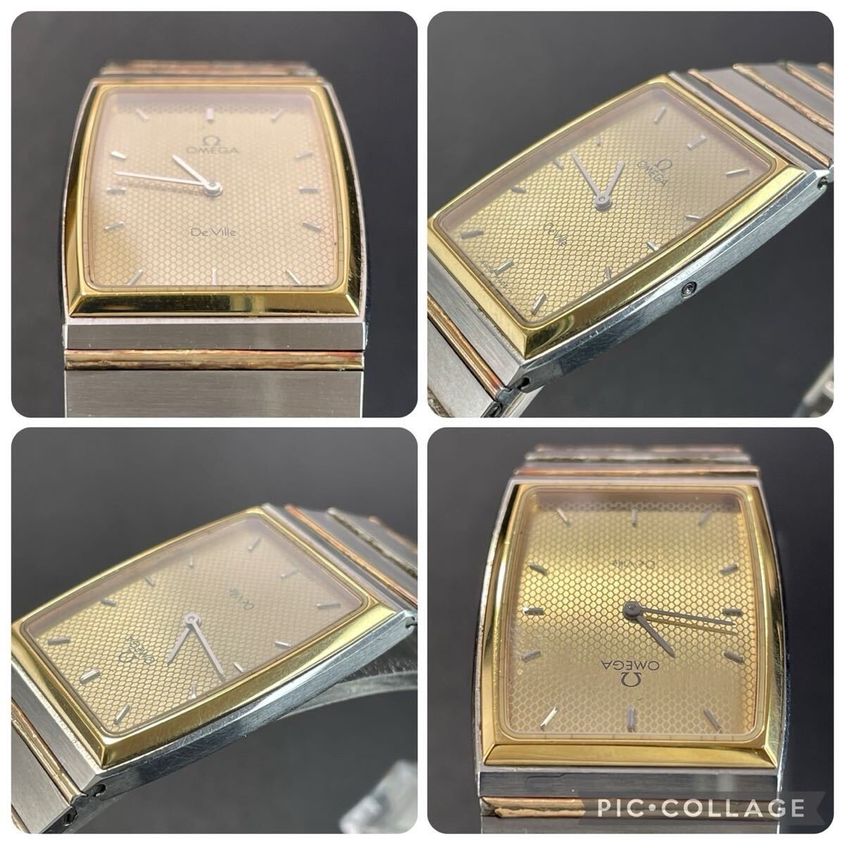 Working  Omega Wristwatch Devil Rectangular Men s… - image 6