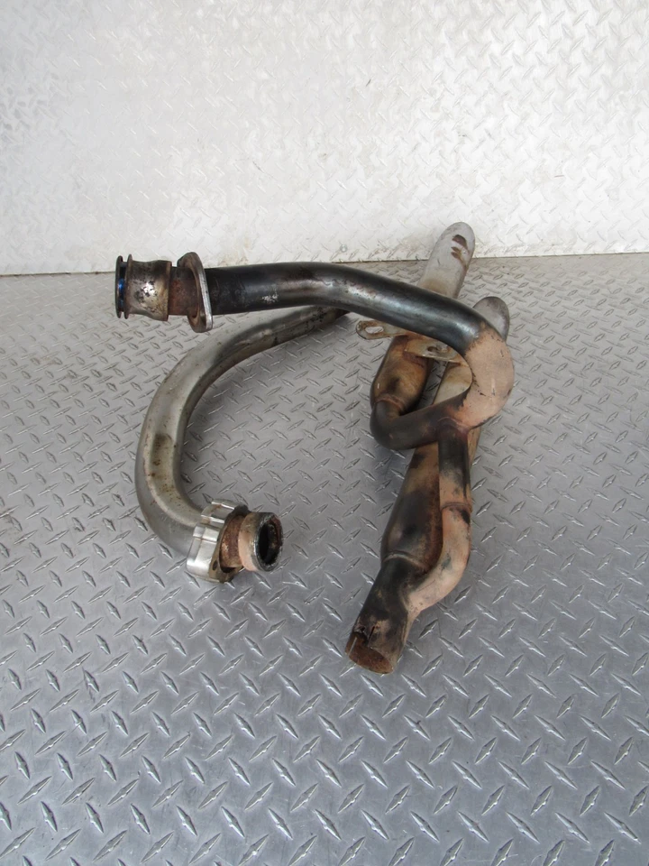 1993 93 YAMAHA XV1100 XV 1100 VIRAGO JARDINE EXHAUST MUFFLER PIPES - Image 4 of 4