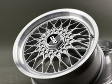 4x original BBS RG043 8x16 zoll Felgen wheels rims 5x112 Audi V8 100 A4 A6 Forge