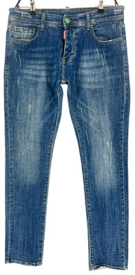 DSQUARED2 Herren Straight Jeans Größe 52 W32 L34 Blau