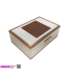 Rocky Patel White Label Robusto Empty Wooden Cigar Box 8.75x6x3.5