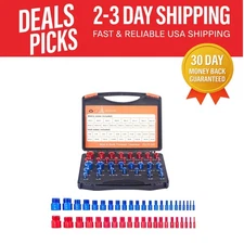 Nut & Bolt Thread Checker Set - 36 Gauge Sizes for Fast Identification