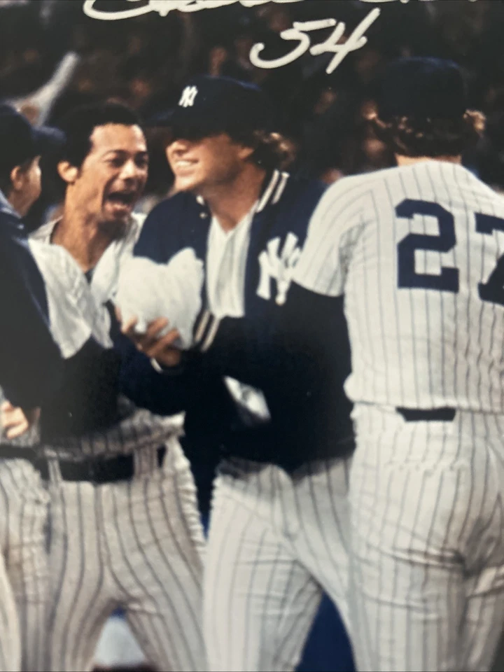 Goose Gossage 54 Signed New York Yankees 8x10 Type ll Photo Michael Grossbardt - Image 4 of 4