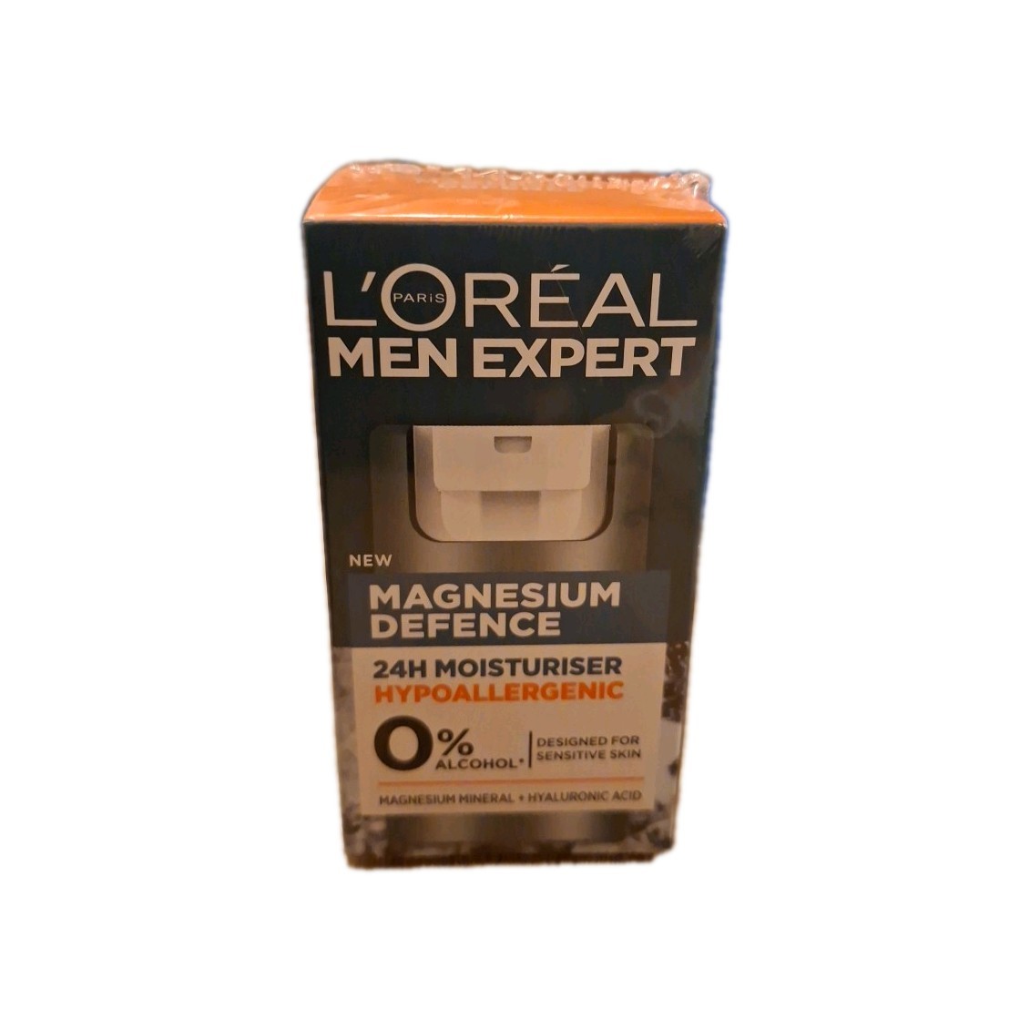 L'Oreal Men Expert Magnesium Defence, Hypoallergenic 24H Moisturiser 50ml New