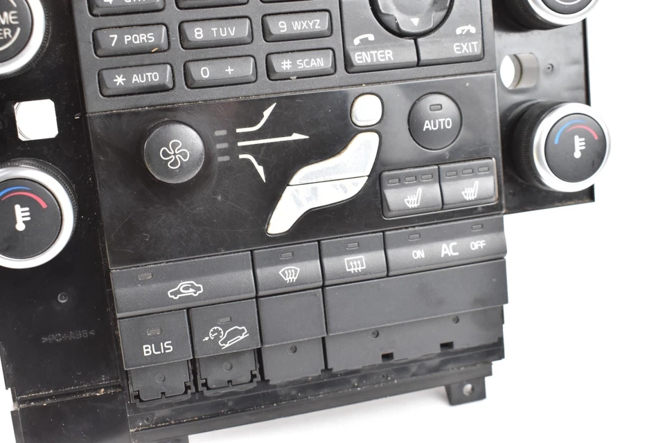 ✅Panel de control climático aire acondicionado OEM 2007-2011 Volvo S80 X60 V70 XC70 30782904 Foto 4 de 4
