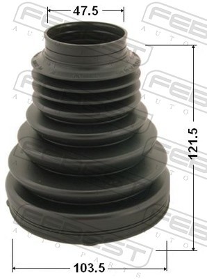 BELLOW DRIVE SHAFT 2715P-XC90F FOR VOLVO 240/Kombi 260 480 440 460 940/II 960 - Picture 3 of 7