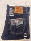 Jeans Levi’s 501 Original Dark Blue  W34 L32 Uomo 100% Cotone  