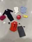 Vintage Barbie Doll Clothing Lot - 1960s Early 60s Fashions  And accessories