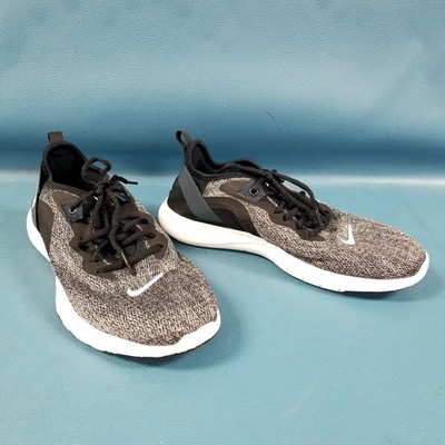 Nike Flex Trainer 9 Black / Gray Running Shoes AQ7491-002 Women's Size 8.5
