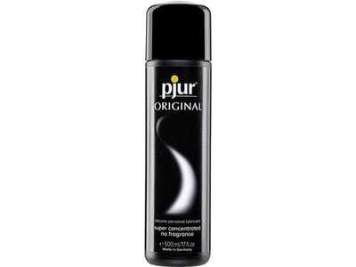 pjur Original Gleitmittel 500 ml, Gleitgel, Silikonbasierend, Bodyglide