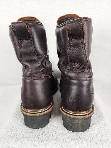 Georgia Boot Logger 8" Composite Toe isoliert wasserdicht geschnürt Arbeit Größe 11,5 W - Bild 6 von 20