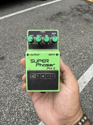 BOSS PH-2 Super Phaser Guitar Effects Pedal Vintage Compact Tested Japan