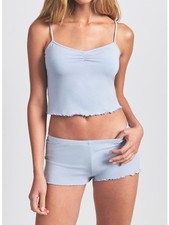 NWT 78 SKIMS Sleep Cami Set Zen Blue Small