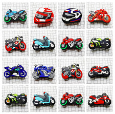 Motorcycle Scooter Helmets Jibbitz Style Shoe Charms Buy 5 + Free