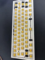 Wooting 60HE Custom Keyboard with Holy60 Case and Switch Modifications