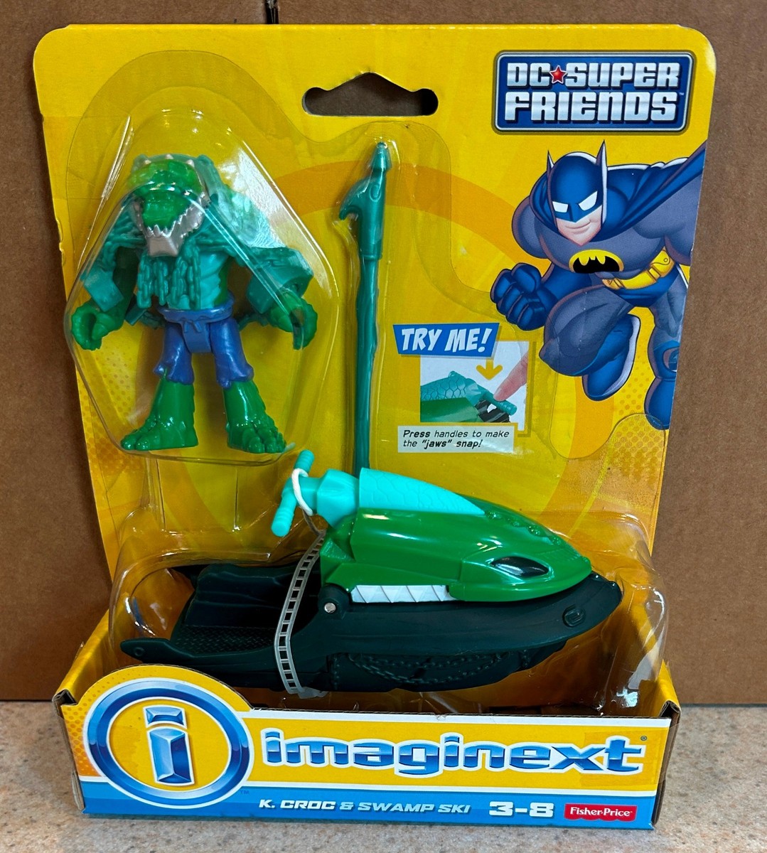 DC SUPER FRIENDS IMAGINEXT (Fisher Price 2014) -- Killer Croc