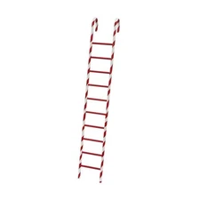 Mark Roberts Christmas 2017 Candy Stripes Ladder, 4 Feet - Handmade Holiday
