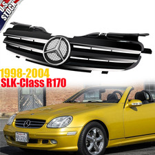 Front Grille Wemblem Fit 1997-2004 Mercedes-benz Slk-class R170 Slk230 Slk320