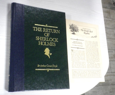 The Return of Sherlock Holmes by Arthur Conan Doyle (Worlds Best Reading)