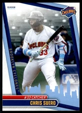 2025 Chris Suero Choice Minor League Rookie Brooklyn Cyclones Mets