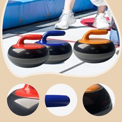 Curling Stone Easy to Set up Compact Portable Indoor Travel Sports Game