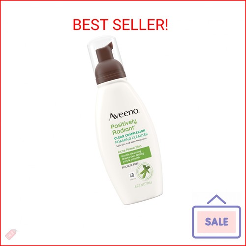 Aveeno Positively Radiant Clear Complexion Foaming Cleanser