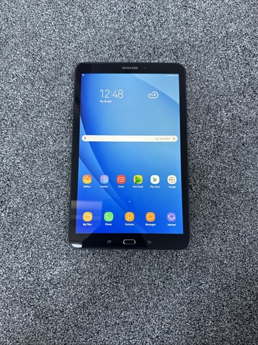 Samsung Galaxy Tab A 2016 SM-T585 Black 10.1" Android Tablet Hairline Crack - Picture 4 of 7