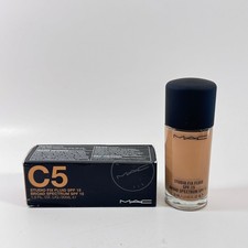 MAC Studio Fix Fluid SPF 15 Foundation C5 1oz Full Coverage Matte New