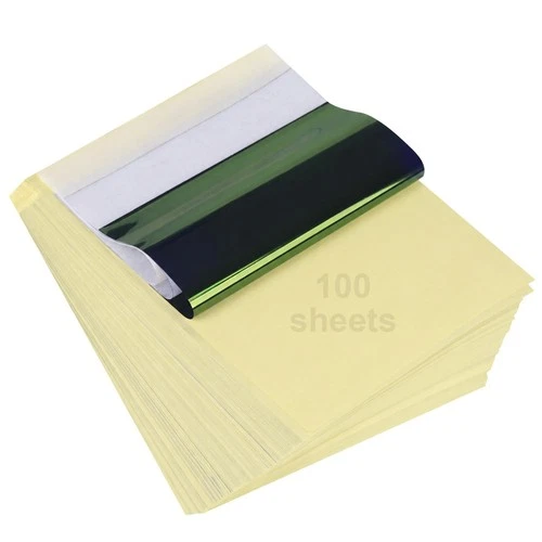 Narkysus 100 Sheets A4 Tattoo Stencil Paper, 4-Layer Thermal Tattoo Transfer ... video thumbnail
