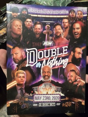 AEW DOUBLE OR NOTHING 2020 2-DISC SET DVD BRAND NEW SEALED (MAY 23RD 2020) 