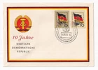 STAMP GERMANY "DEUTSCHE" "10 JAHRE" 1959 FIRST DAY COVER