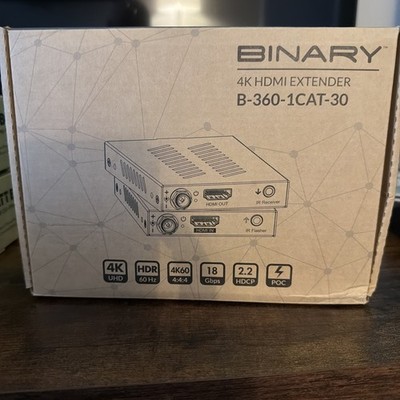 Binary 4K-HDMI Extender B-360-1CAT-30