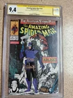 Stan Lee Todd McFarlane Signed Amazing Spider-Man #320 CGC SS 9.4 Autograph
