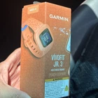 Garmin Vivofit Jr 3 Kids Fitness Tracker Peach Leopard New In Box