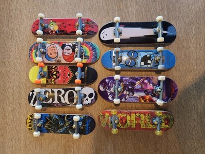 Vintage Tech Deck Fingerboard Lot World Industries Blind Plan B Toy Machine 9